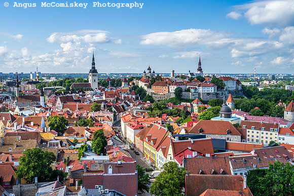 Tallinn Old Town in Estonia