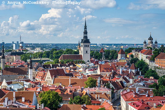 Tallinn Old Town in Estonia