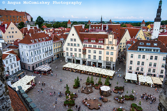 Tallinn Old Town in Estonia